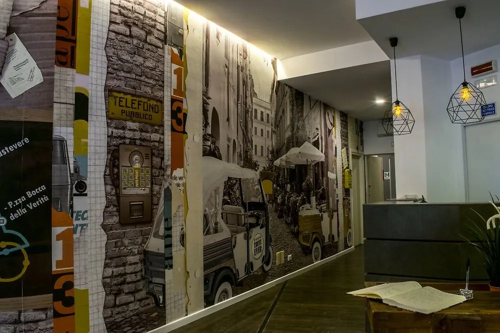 Hostel Trastevere Řím Itálie